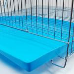 33x31x44cm Foldable Stainless Steel Bird Cage
