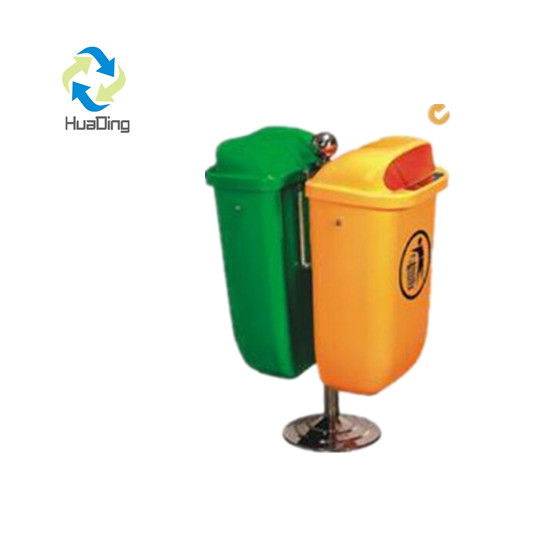 Eco-Friendly 80L Plastic Container Round Waste bin