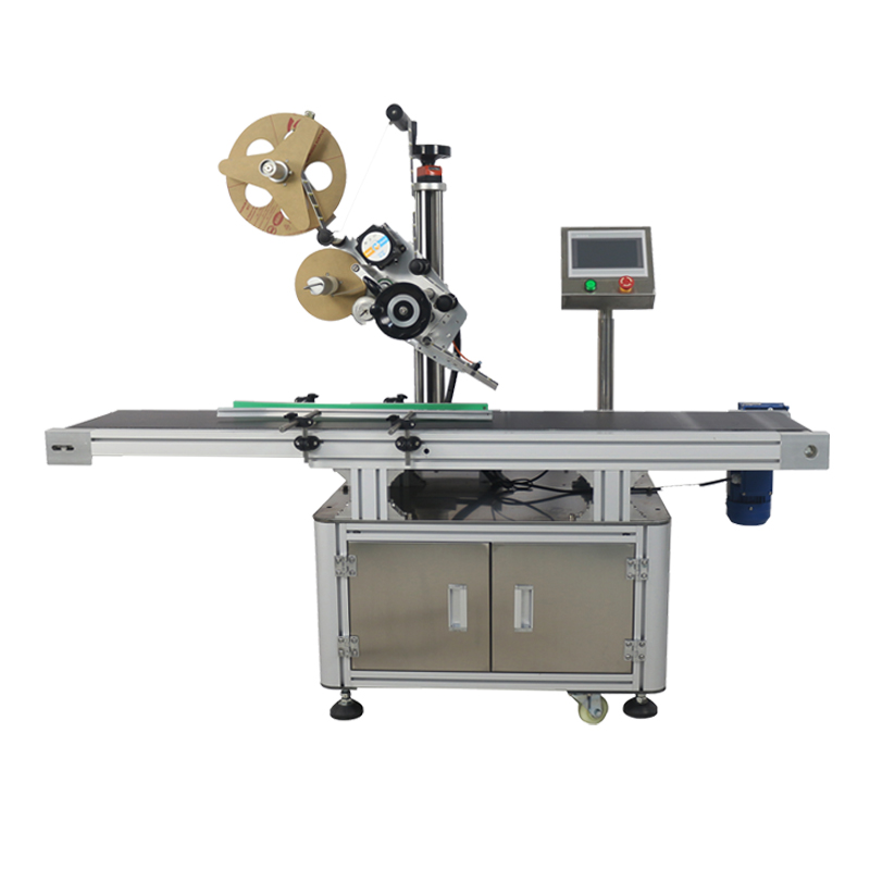 Wood Packaging Material Mailbox Flat Box Labeling Machine for Easy Carton Wrapping
