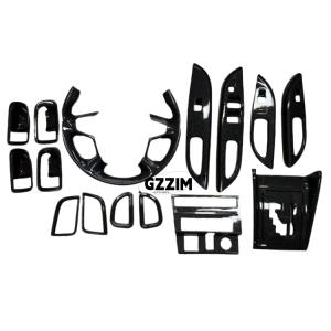 Wholesale Mitsubishi Triton 2019-2023 Car Interior Accessories Decoration Cover Trim Carbon Fiber Interior Parts from china suppliers