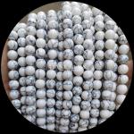 8mm Polished Gems Bead for Jewelry Making Supplies , Various Colors Turquoise