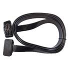 Wholesale Flat Thin Truck Diagnostic Cables 16 Pin Male To Female Length 150cm from china suppliers
