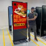 Business Floor Standing Digital Signage LCD Touch Screen Kiosk Advertising