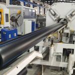 3mm Underground Natural Gas Pipe , 1.0Mpa 1.6Mpa Large Diameter Polyethylene