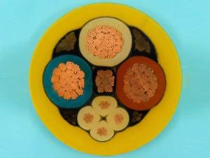 Wholesale Outdoor Wet Condition Silicone Electrical Cable / Sheathed Rubber Power Cable from china suppliers