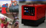 AC Stick 12kw Diesel Welding Generator FCAW Amperage 450A / 480A Arc Welder 75V