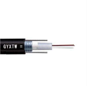 Wholesale Steel Tube 2 Core Drop Cable , Drop Core Fiber Optic Light Weight from china suppliers