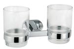 Bathroom shelves double cup shelf,cup holder