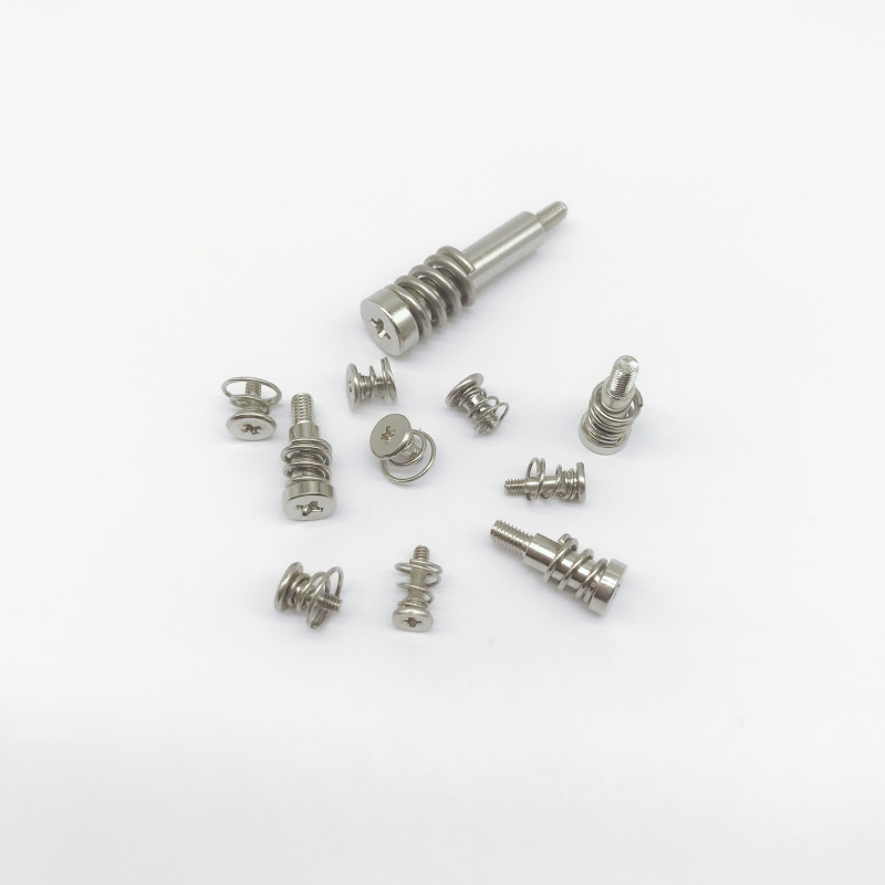 Custom Precision Spring Screws For Heatsinks Cooling Fans Motherboards Liquid Cooling Assemblies High Durability Thermal Performance