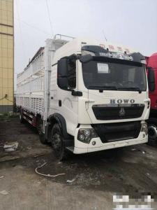 Wholesale Howo Cargo Used Dump Truck 6*2 Warehouse Grid Type 420hp LHD from china suppliers