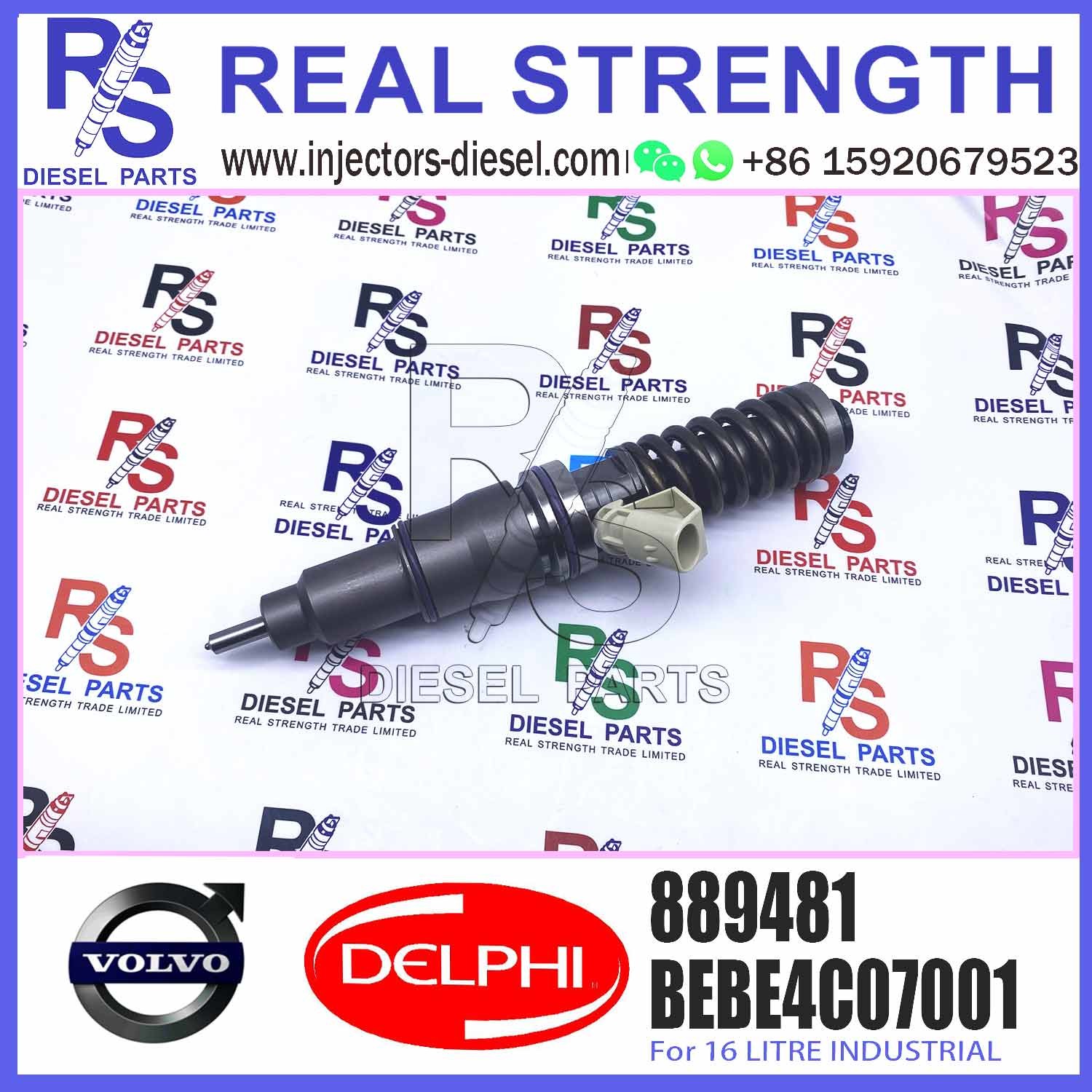Diesel Fuel Injector BEBE4C07001 889481 3803638 for V-O-L-V truck 16L engine