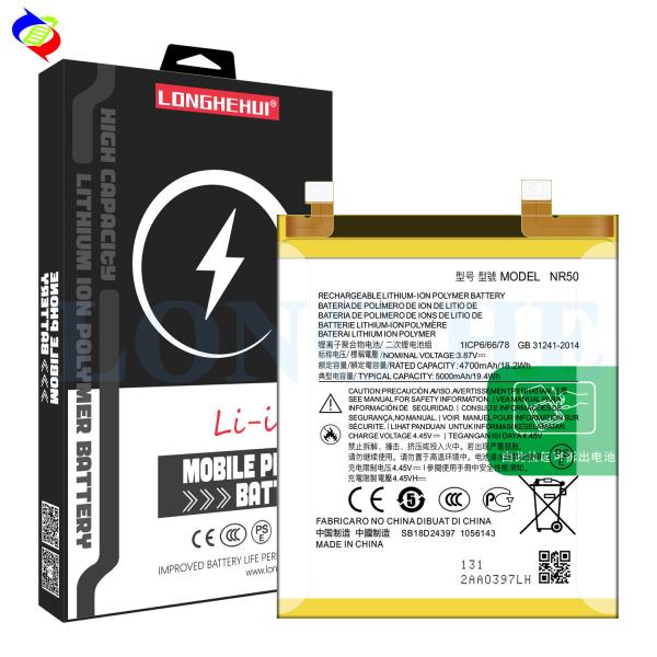 Motorola Edge X30 NR50 5000mAh Original Mobile Phone Battery with Dual IC
