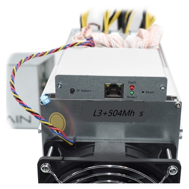 Machine For Ant L3+ 504Mh/s 800W With PSU In Stock Used Or Refurbish