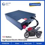 72V 50Ah 100AH LiFePO4 High Speed Ebike Scooter Motorcycle Battery Pack lithium