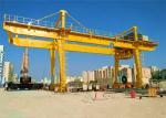 Double Girder Beam Electric Goliath Or Gantry Frame Crane Equipment