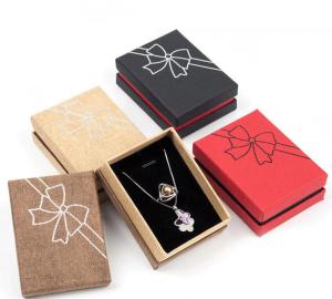 Wholesale 157gsm Jewelry Folding Packaging Boxes 4 color Corrugated Paper from china suppliers