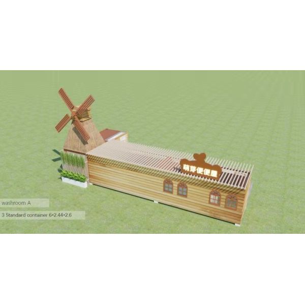 Combination Customizable Prefab Container House Mother And Baby Room 20 Foot
