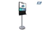 Small Floor Standing Commercial Phone Charging Station With 6 USB Cable