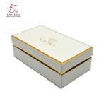 High End Cardboard Cosmetic Packaging , Skincare Packaging Boxes With Gold Foil