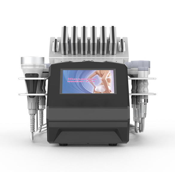 V shape 3 Lipo 80k RF Vacuum Cavitation System Slimming Liposuction Ultrasonic Cavitation S Shape Cellulite Machine