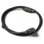 facotry outlet Toslink Digital Audio Cable Black OD4.0 Square Interface 90° 0.5M