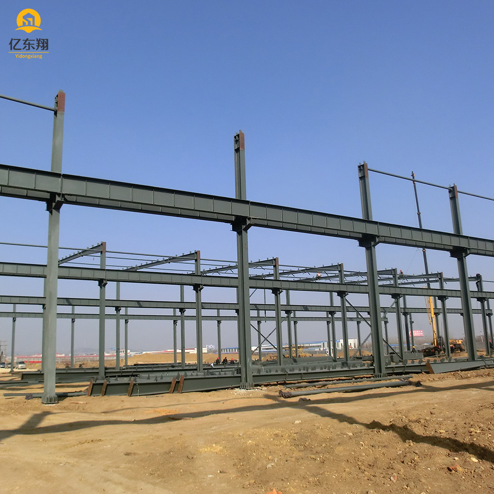 Sandwich Panel Pre Engineered Building Galvanized Steel Structure Tower Construction