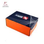 E Flute Corrugated Custom Shoe Box Packaging 300gsm CCNB