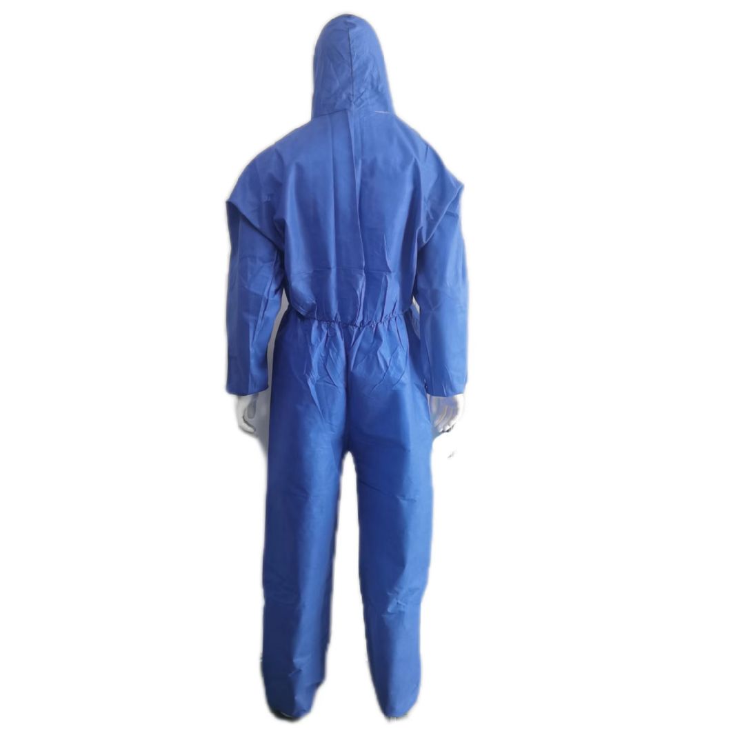 Manufacturer Factory CE Certificate Protective SMS/PP/Microporous Coveralls with Sample Service