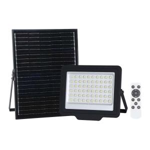 Wholesale 100 Watt Outdoor Solar Powered Flood Light Heat Dissipation Shell 170lm/w from china suppliers