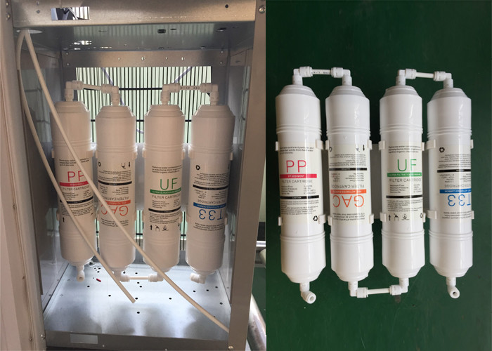 Combined Replacement Water Filter Cartridges 4 Stage Filtrations For Water Dispenser
