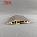Fadeproof Grey Pvc Mouldings For Hall Design Anticorrosion