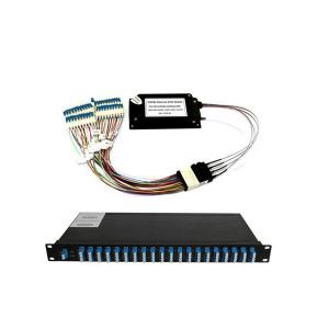 China 100GHz 48 Channel DWDM Athermal AWG Division Multiplexer on sale