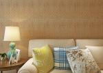 Eco - Friendly 3D Bamboo Weaving Removable Wall Coverings With 0.45*10M