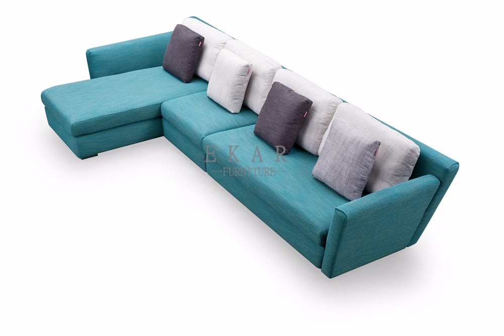 Relax Modern L Shape Living Room Furniture Set Sofa