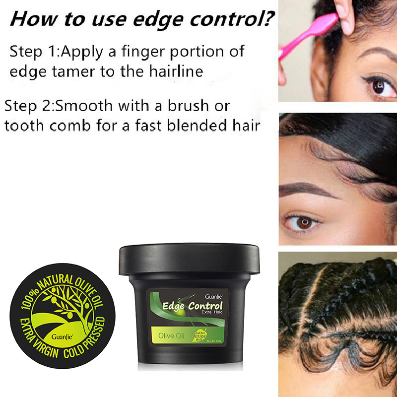 Multi colors customize Private Label Strong Hold Custom Instant Shine Hair Wax 7oz for Braid