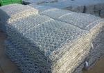 5m Galvanized Gabion Cage Bunnings 215g/M² Zinc Coated Rock Wall Cages