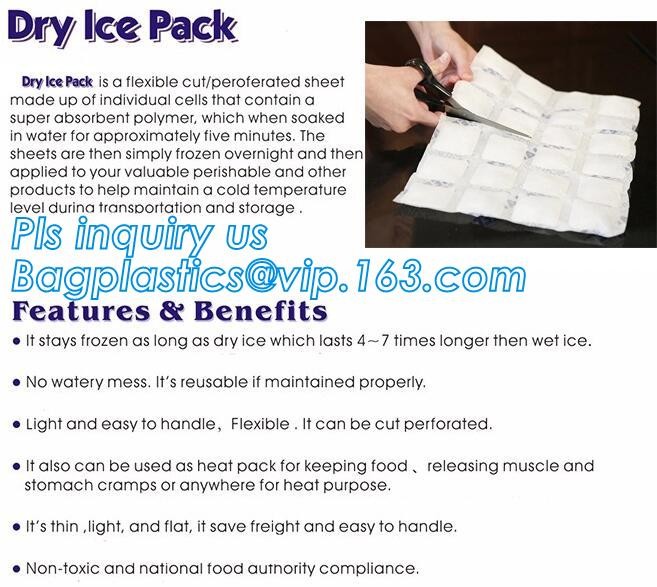 breastmilk lunch bag cooler plastic reusable ice pack, 250g gel water injection ice bag for fresh food, oem water inject