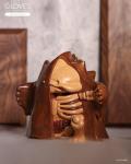 Modern Irregular Wooden Art Sculpture Abstract Style For Home Display