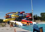 Outdoor / Indoor Small Water Slide Fade Resistant For Holiday Resort