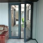 Customized Design Aluminum French Casement Glass Door for Advanced Production