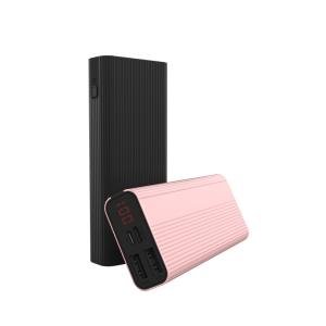 Wholesale LED Dispay 10000mAh 50mm Portable Dual USB Power Bank from china suppliers
