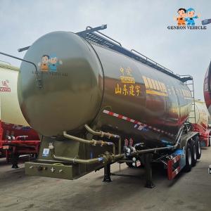 Wholesale 3 Axles 45cbm Dry Powder Bulk Cement Material Tanker Semi Truck Trailer For Sale from china suppliers