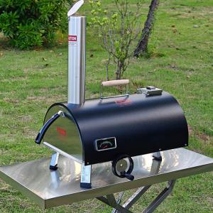 Wholesale 12&quot; Wood Pellet Portable Outdoor Pizza Oven Includes Pizza Stone Peel Scraper Scoop from china suppliers
