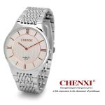 Rose Gold 030A Roman Numbers Big Bezel Watches Man Unisex Couple's Gift Watch