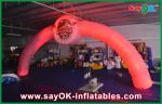 Inflatable Halloween Archway Orange Advertising Arch Inflatable Finish Line Arch