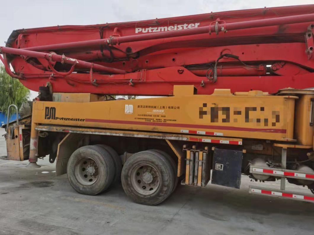 Germany Made Used Putzmeister Concrete Pump 42m 46m 49m 56m