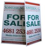 3mm Real Estate Corflute Signs UV Resistance Corrugated Plastic Core Board