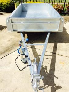 Wholesale 8x5 Fully Hot Dipped Galvanised Single Axle Trailer With Mechanical Disc Brake 1400KG from china suppliers
