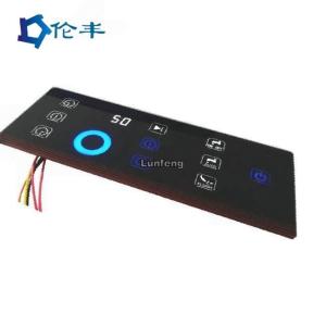 Wholesale LFG Backlight Membrane Switch Tactile 3M 468 Adhesive PET EBG180 from china suppliers