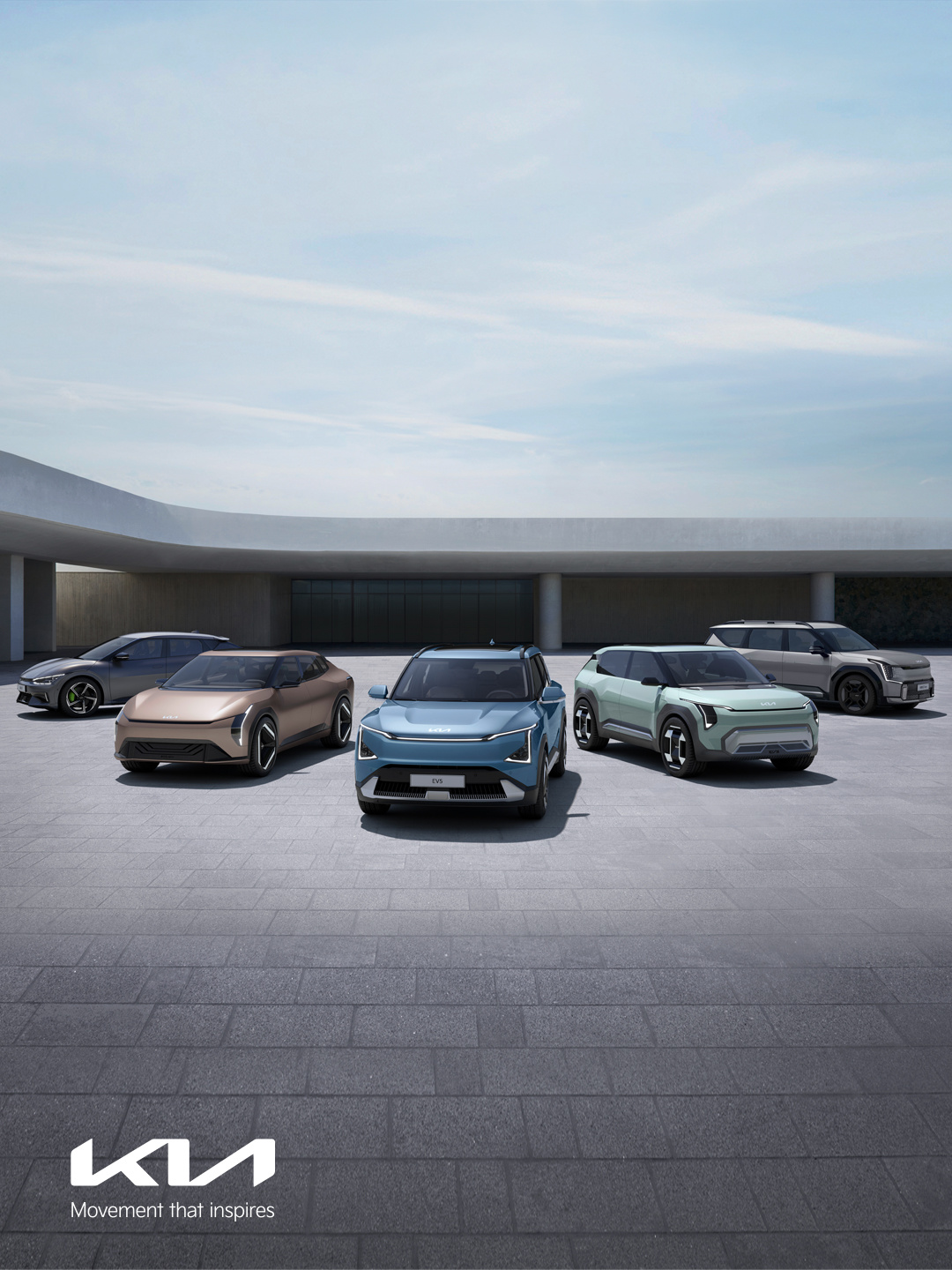 2023 KIA EV5 Left Hand Drive 5 Seat Luxury SUV Electric Car with 700km Long Range and Fast 27min Charging Time